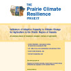 Indicators of adaptive capacity to climate change for agriculutre in the Prairie Region of Canada