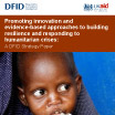 Promoting innovation and evidence-based approaches to resilience and responding to humanitarian crises: A DFID strategy paper